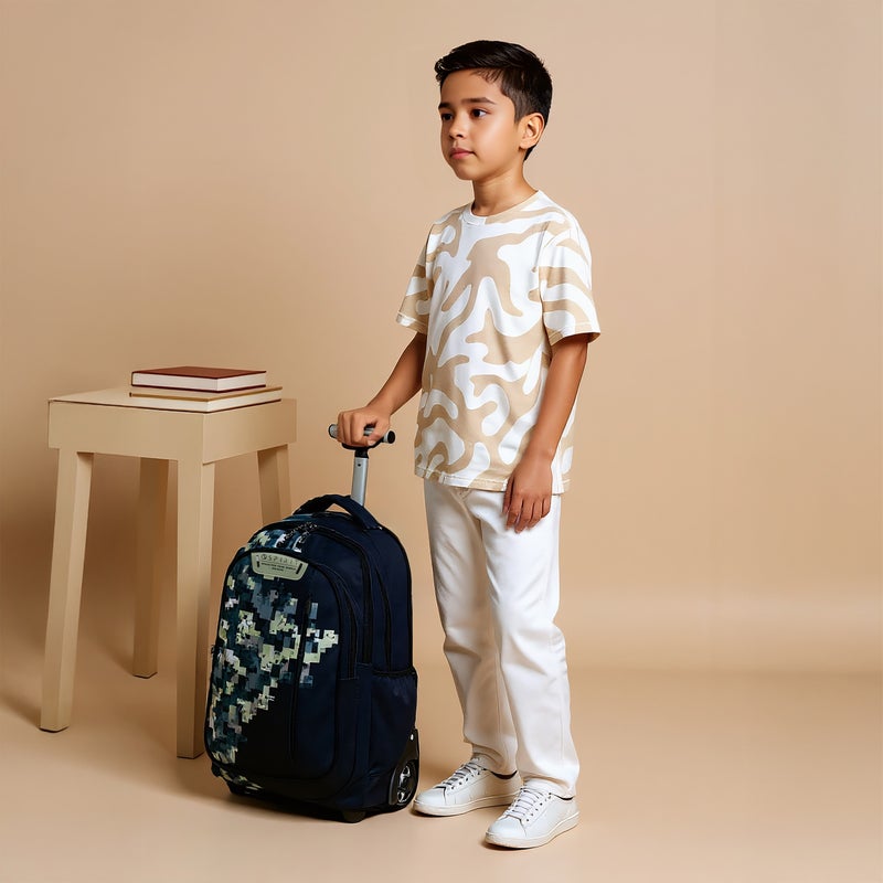 Spirit Trolley-Pixel-20In-3 Cmprt-Sustainable (Polyester) Multicolour \ 51X32X20.5 - Image 2